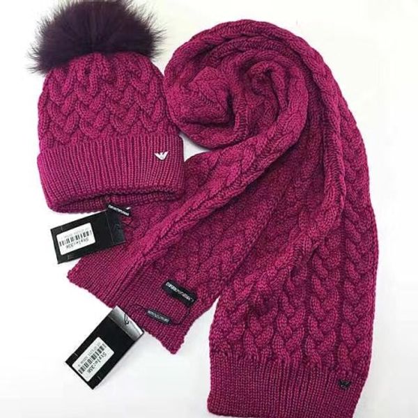 

Новый бренд дизайн осень и зима fashino шляпа шарф набор держать warmgood качество шерсти материал свободный размер шляпа для женщин