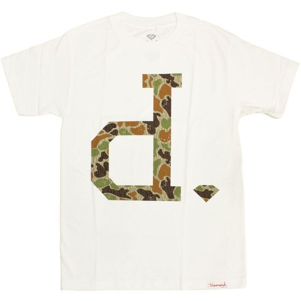 

Белая футболка Diamond Supply Co Un с капюшоном от дождя