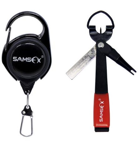 

fishing smart quick knot tools pro nail knotter line clippers nipper scissors hooks sharpener with zinger retractable reel