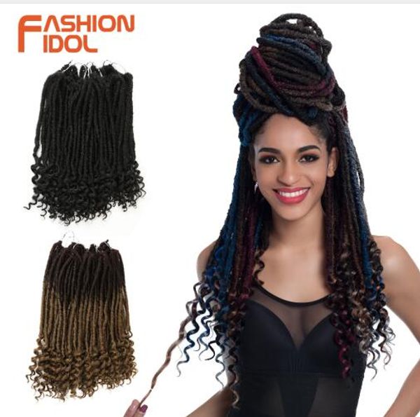 

30roots senegalese twist crochet braid hair extensions kanekalon synthetic braiding hair expression faux locs dreadlocks box braids, Black