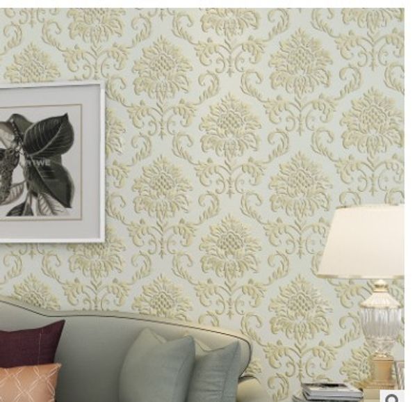 Acquista Nuova Carta Da Parati Europea Non Tessuta Soggiorno Tv Parete Sfondo Muro 3d Carta Da Parati 8380 A 246 24 Dal Wholesale Cngoods Dhgate Com