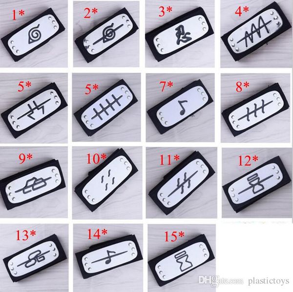 

Prettybaby anime naruto headband 95cm leaf village logo konoha kaka hi akat uki member co play co tume acce orie blue red black in tock