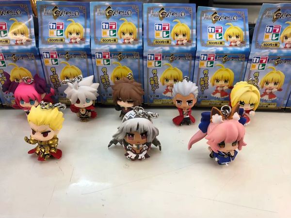 

q version 8 fate destiny jade alga front nero seba jill gamish red a doll box egg