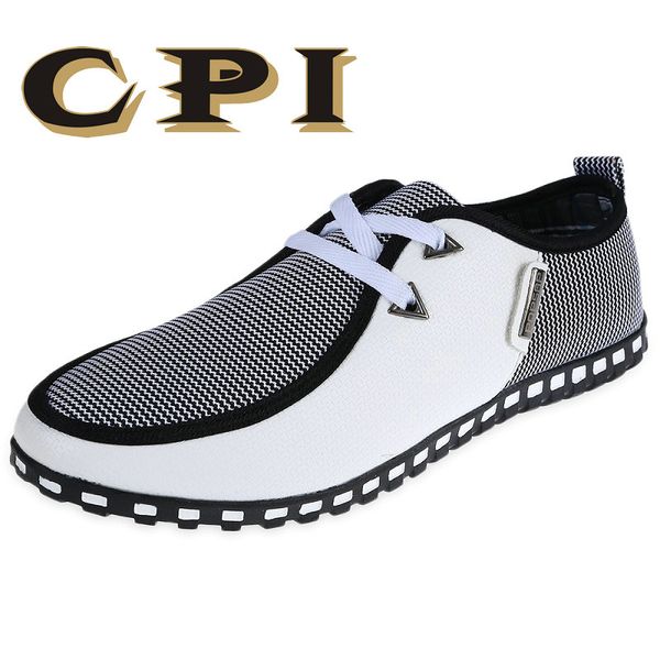 

cpi fashion driving shoes men flats slip on loafers italian men casual flat shoes zapatillas hombre big size 39-47 zy-16, Black