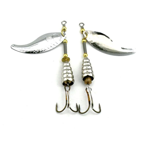 

5pcs lures spinners ,spinnerbaits ,spoons trout spinner kit metal fishing spoons bait 8.7cm blade spinner baits10g fishing lures bass spoo