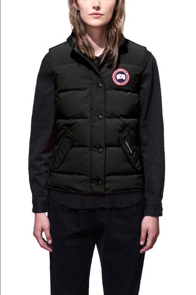 

2018 canadian luxury designer women's down jacket outdoor lightweight jacket, women's down jacket vest s-xxl, Black;white