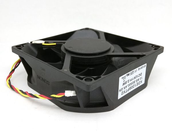 

original sunon kde1208ptv2 13.ms.b2500.ar.gn alarm signal dc12v 2.8w 80x80x25mm projector cooling fan
