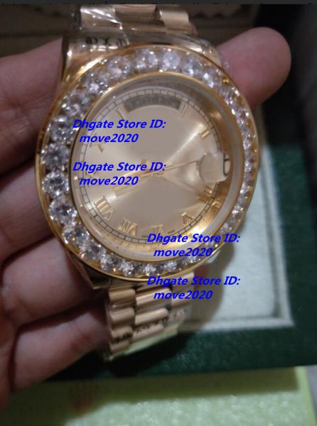 

2018 New Hot Watch 45mm Yellow Gold Automatic Mechanical Men's Watch 218238 Stainless steel Men's Watches