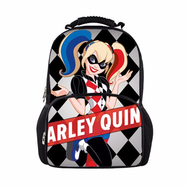 

suicide squad backpack for teenager children harley quinn joker school bags mens women shoulder bag boys girls school backpacks