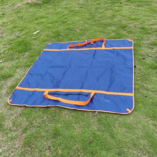 

multifunctional oxford cloth portable travel bag picnic bag waterproof insect proof sand folding seat cushion carpet