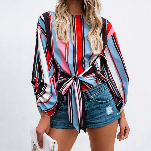 

camisa feminina women clothes summer long sleeve patchwork shirt loose blouse casual elegant blusas mujer de moda 2018, White