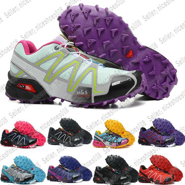 

Newest Outlet UK Zapatillas Speedcross 4 CS Trail Running Shoes womens shoes Lightweight Sneakers Navy Solomon III Zapatos Athletic Shoes