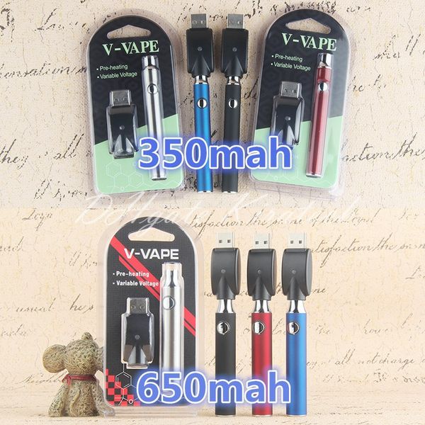 

650mah preheating vape pen Preheat 510 thread battery evod available voltage battery vaping pens 350 650 mah with 3 clicks adjustable power