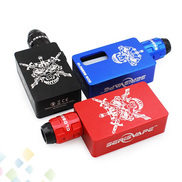 

Original Closers BF box kit by Serisvape Vaporizer Box Mod Black Blue Red 3 Colors with 8ml silicone bottle E Cigarette DHL Free