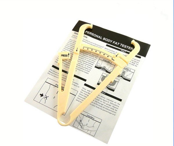 

200 pcs personal measure body fat loss tester caliper keep slim fitness clip