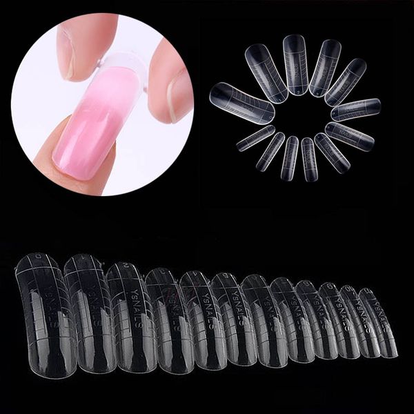 

quick building mold tips nail dual forms finger extension nail art uv builder poly gel tool, Red;gold