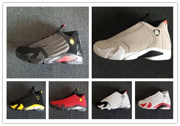 

14 last s14s desert sand mens basketball shoes 14s black toe mens sports shoes boots sneakers athletics with box ment footwear