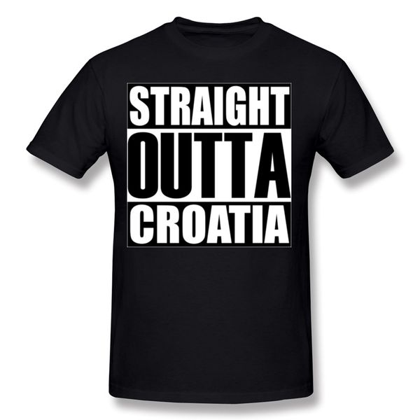 

man 100% straight cotton outta croatia tee shirts collar round shirts size plus sleeve tee blouse short summer black man gutoj