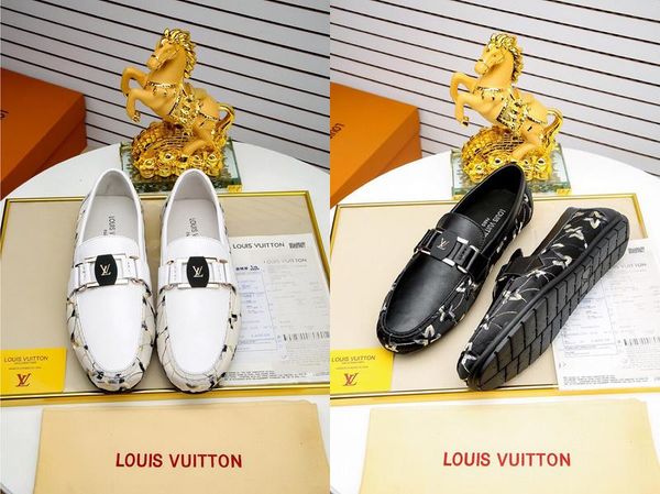 

fashion italian designer formal mens dress shoes black luxury wedding shoes men flats office size 38-45