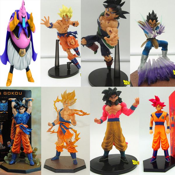 

anime dragon ball super volume 2 son goku fes figure figurine dbz super saiyan super goku god fes dragonball model toys