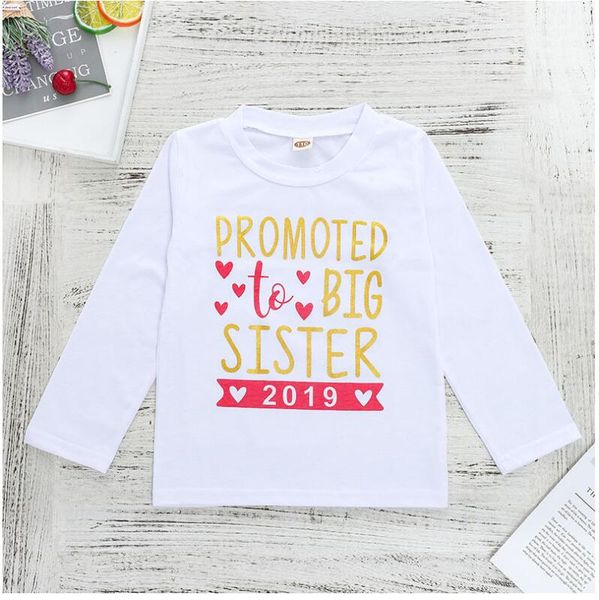 

baby letter print long sleeve t-shirt girl spring and autumn white kids clothes zht 131, Blue