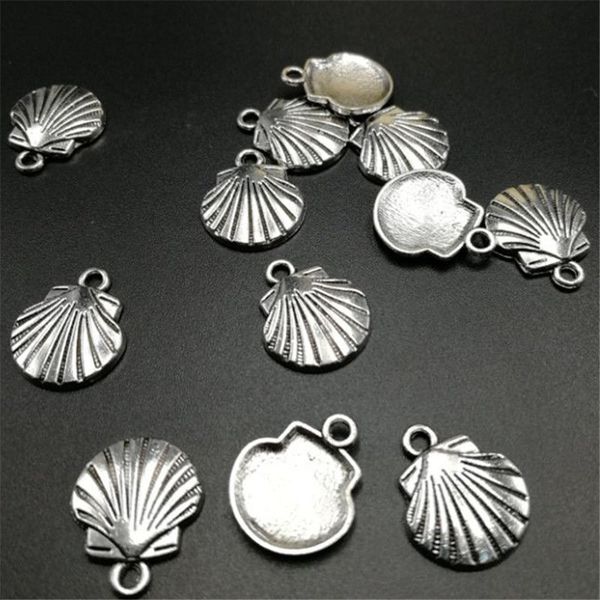 

античный серебряный гребешок shell очарование кулон necklacebracelet аксессуары мода женщины мужчины ювелирные изделия оптовая уникальный по, Bronze;silver