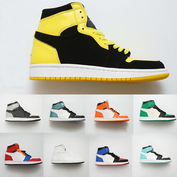 

2018 Mens 1 OG Top Men Basketball Shoes OG jumpman Sneaker Good Quality Mandarin duck Trainers Mens 1s Sports Sneakers Size 36-47