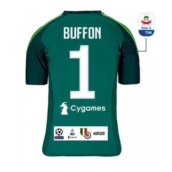 

Juventu buffon zcze ny occer jer ey perin pin oglio goalkeeper home football hirt uniform ale ize xl