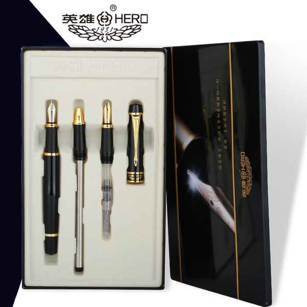 

hero fountain pen 7032, 3 in 1 comb pen set ,ink