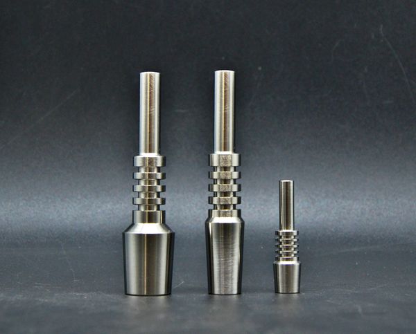 

Mini Titanium Tip Nectar Collector Tip Titanium Nail Male Joint Micro NC Kit Inverted Nails Length 40mm Ti Nail Tips Hookah DHL 198