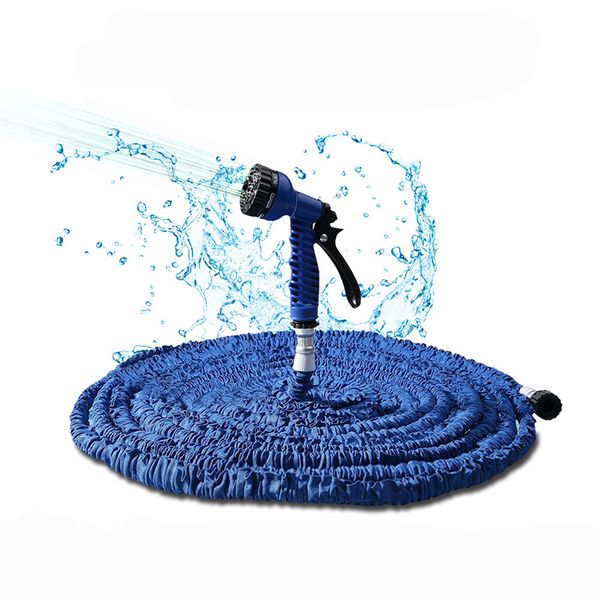 

75 feet (22.5 m) irrigation water flexible garden water hose spray gun magic hose pipe car washing home cleaning tools