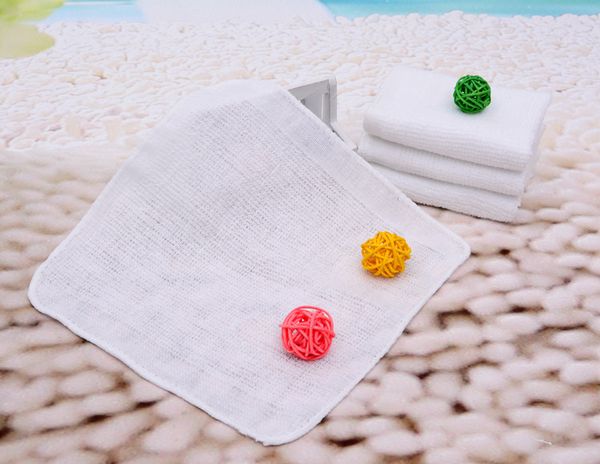 

белых малых площадей полотенце 20x20cm custom gift giveaway дешевых полотенца абсорбент полотенца отель хлопок салфетка handkerchief кухня r