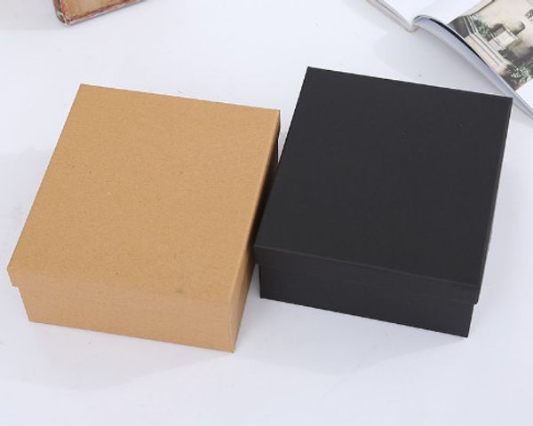 Acheter Le Ciel Jaune Et La Terre Recouvert De Boîtes De Cadeau De Papier Kraft Rétro Boîte De Papier Géométrique Peut Imprimer Logo 195 145 4