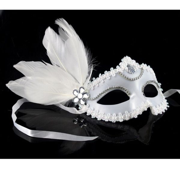 Uomo Donna Veneziano Masquerade Maschera Party occhi maschera Nera Fancy Dress Pizzo