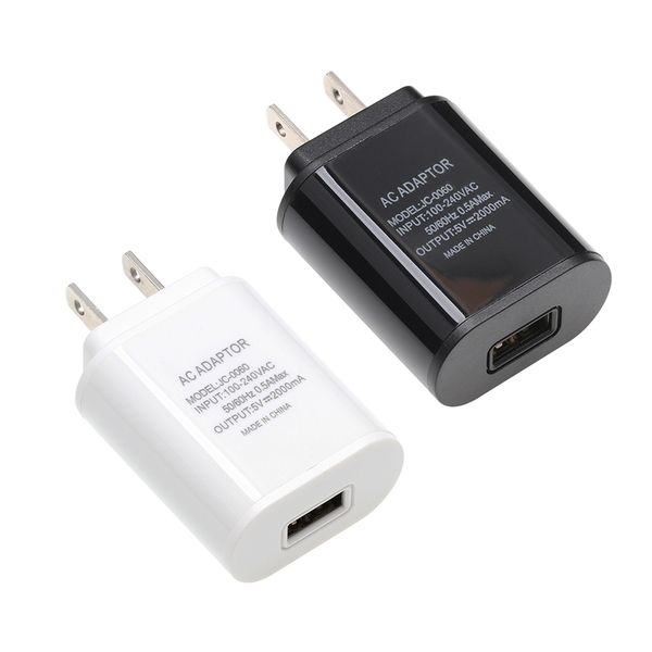 

5v 2a us plug usb fast charger mobile phone wall travel power adapter for iphone 6 6s 7 plus samsung s7edge xiaomi 300pcs/lot