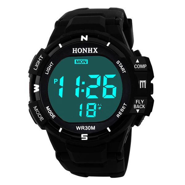 

digital watch sport luxury men analog digital army led waterproof relogio wrist watch dropship, Slivery;brown