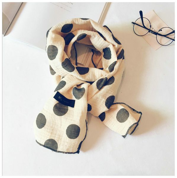 

2018 autumn winter scarf kids children striped cotton linen scarfs vintage shawls and scarves wrap good quality light weight wholesale, Blue;gray