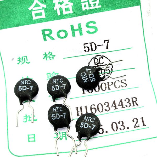 

thermistor ntc 5d-7 negative temperature