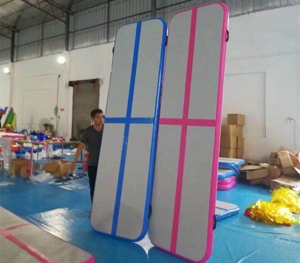 

come with a pump 4x1x0.2m inflatable self inflating air mat inflatable tumble track inflatable tumble mat for sale