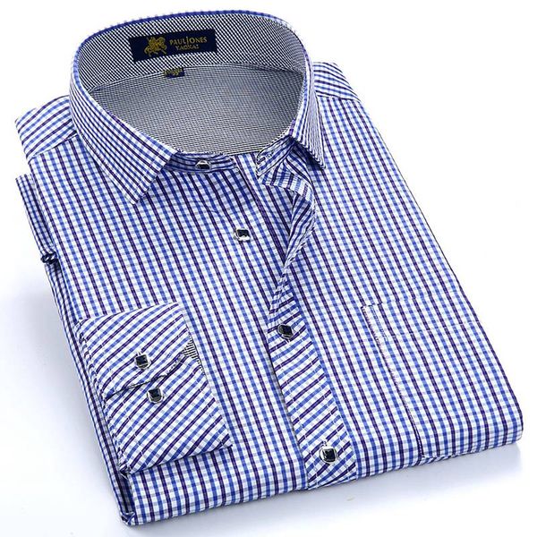 

new 2017 fashion men casual plaid shirts long sleeve regular fit clothes with pocket non-iron business formal men dress shirt, White;black