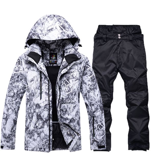 

mens ski jackets waterproof windproof thermal ski suits male snowboard jacket and pants set men's wintersport wear