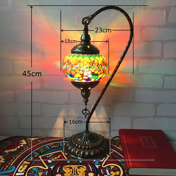 

turkey's selling european retro romantic living room bedroom cafe features swan gift table lamp