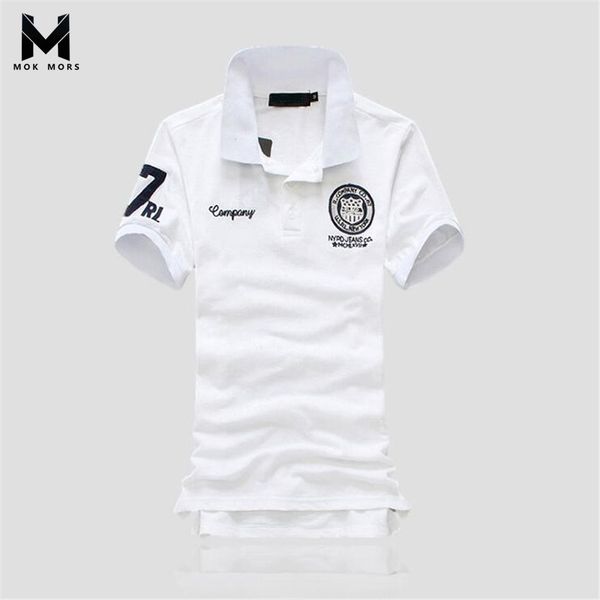 

2018 new men's fashion casual letters printed badges stitching large men shirt casual lapel short mens s, White;black