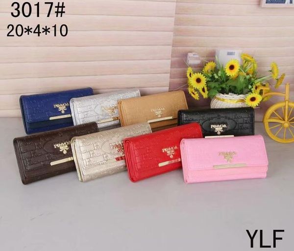 

wholesale 2018 MICKY KEN famous brand fashion single zipper cheap luxury designer women pu leather wallet lady ladies long purse