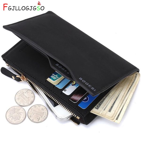 

fgjllogjgso men pu leather wallet short billeteras mens cute wallet thin male bank card purse, Red;black