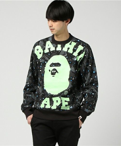 

casual mens hoodie sweatshirts fashion tide designer hoodies streetwear long sleeve pullover noctilucan o-neck clothing size m-2xl, Black