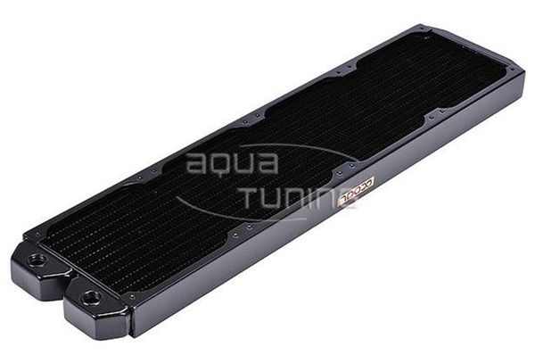 

Full Copper Water Cooling Radiator Black 480mm Heat Sink Cooler 2 X G1/4'' Water Cooled Radiator