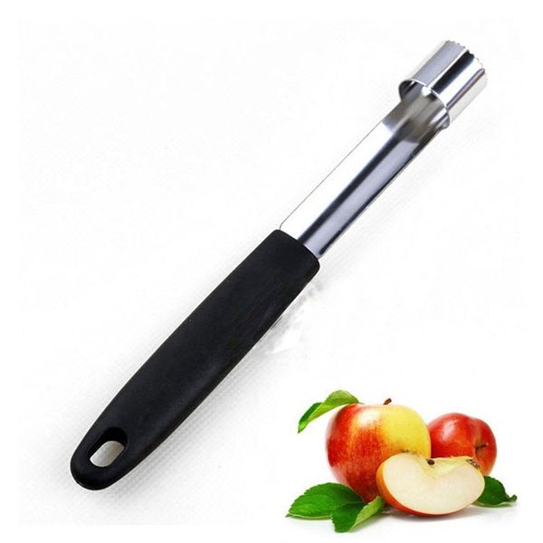 

нержавеющая сталь apple core seed remover металл фрукты инструмент груша яблоки twist corer резак удалить corers инструмент drop доставка