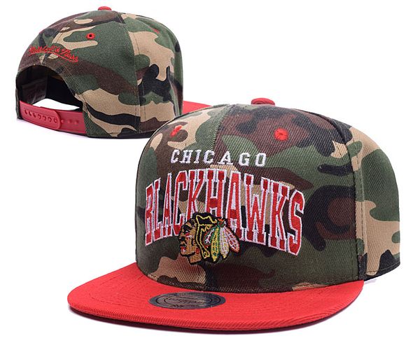 

2019 Новый стиль прибыл Чикаго Блэкхокс gorras planas Шляпа Регулируемая кости бейсбола a