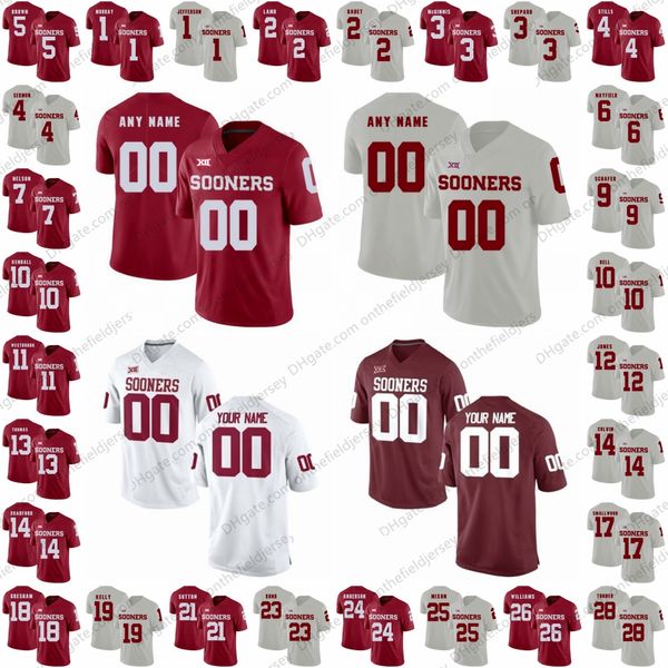 custom oklahoma sooners football jersey